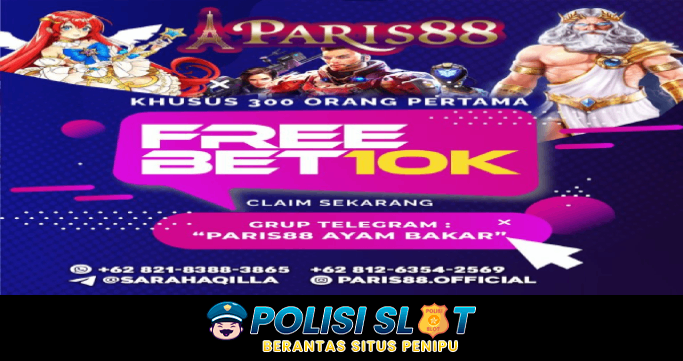 Freebet Slot Paris88