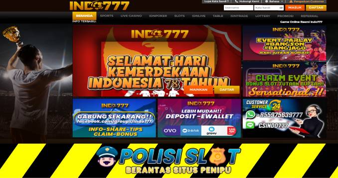 Indo777 Freebet Slot 10RB Tanpa Syarat