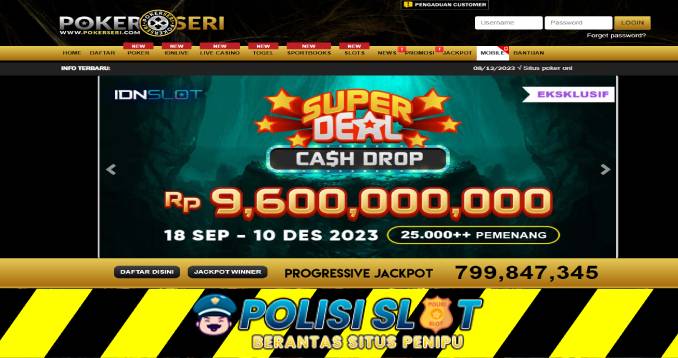 Pokerseri Freebet Slot 10RB Tanpa Syarat