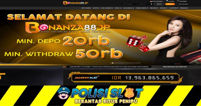 Bonanza88jp Freebet Slot 10RB Tanpa Syarat