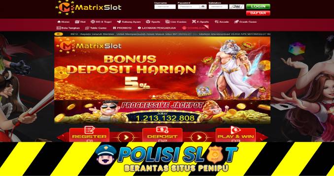 Matrixslot Freebet Slot 10RB Tanpa Syarat